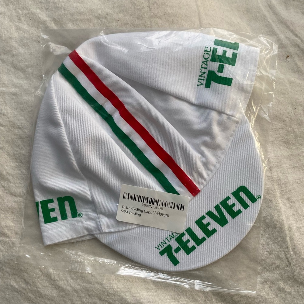 NWT 7-Eleven cycling hat